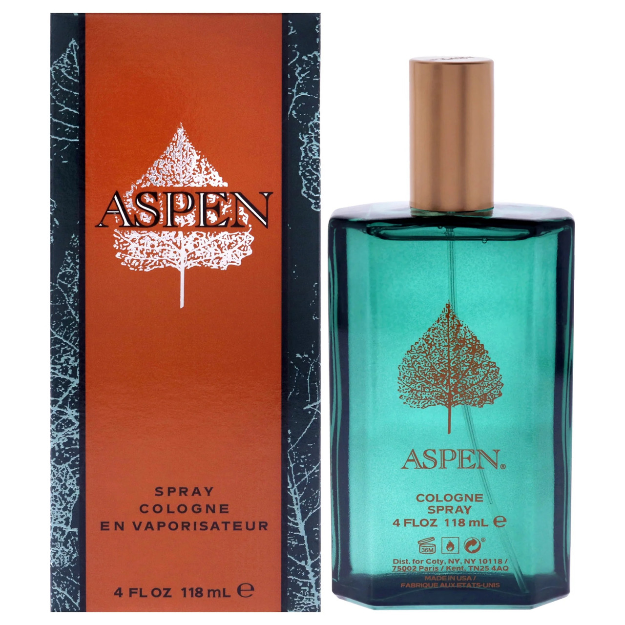 Aspen 4 Oz Cologne Spray For Men