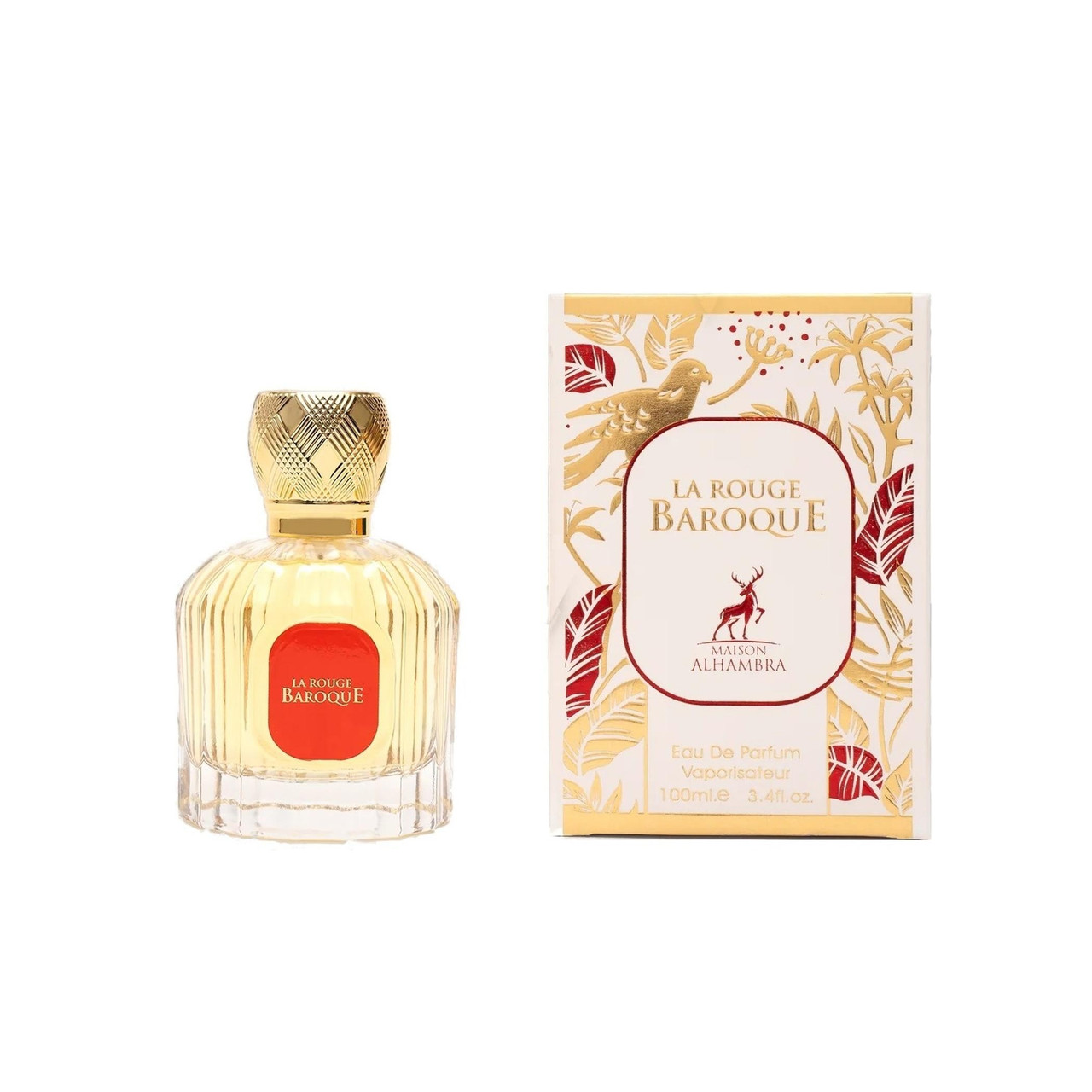LATTAFA ALHAMBRA BAROQUE ROUGE 540 3.4 EAU DE PARFUM SPRAY