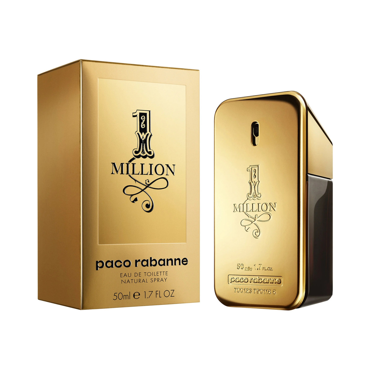 PACO RABANNE ONE MILLION 1.7 EAU DE TOILETTE SPRAY FOR MEN