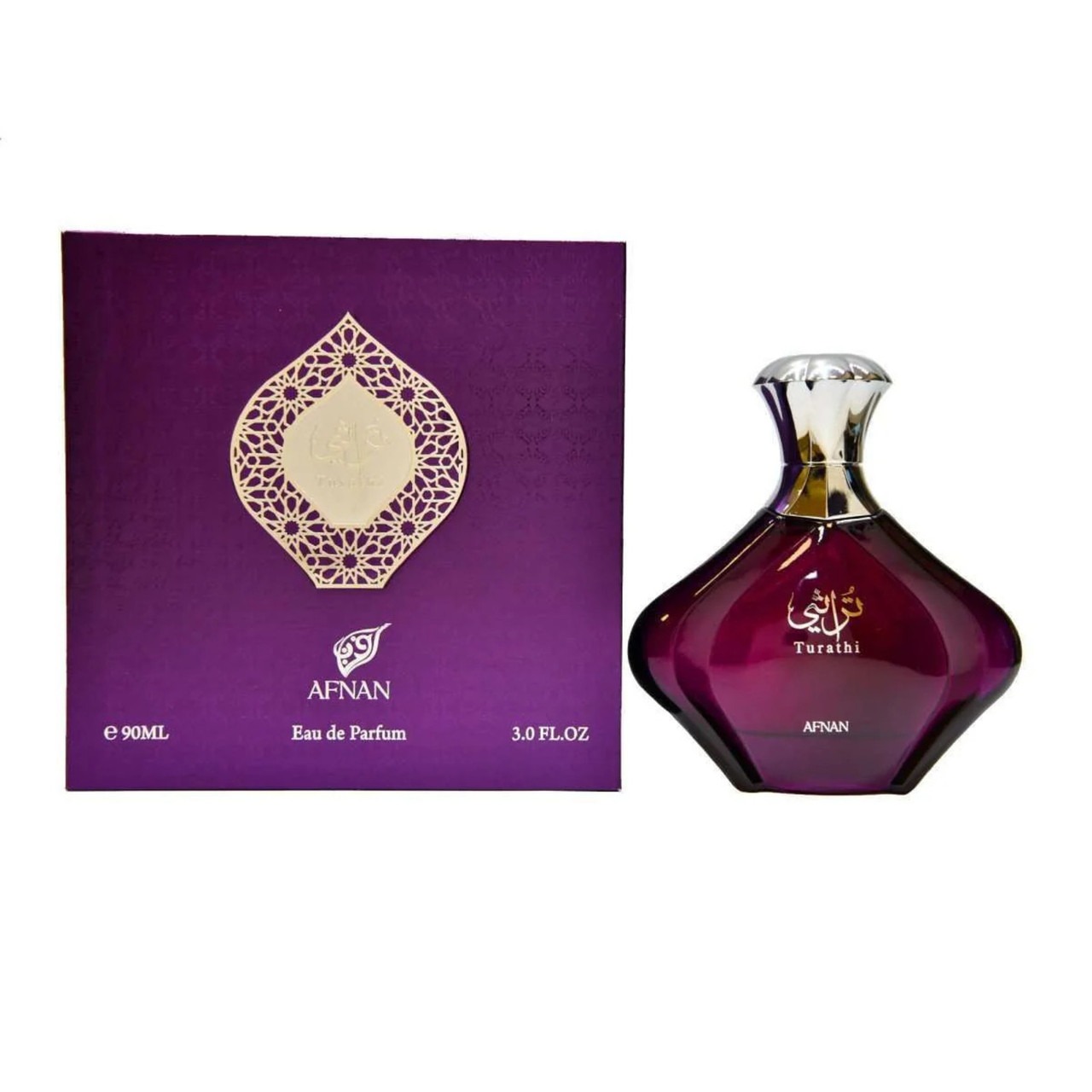 Afnan Turathi 3 Oz Eau De Parfum Spray For Women