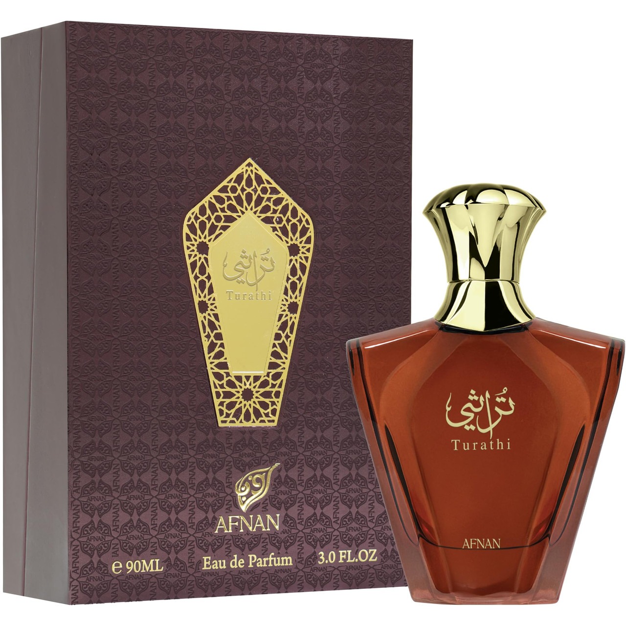 Afnan Turathi 3 Oz Eau De Parfum Spray For Men