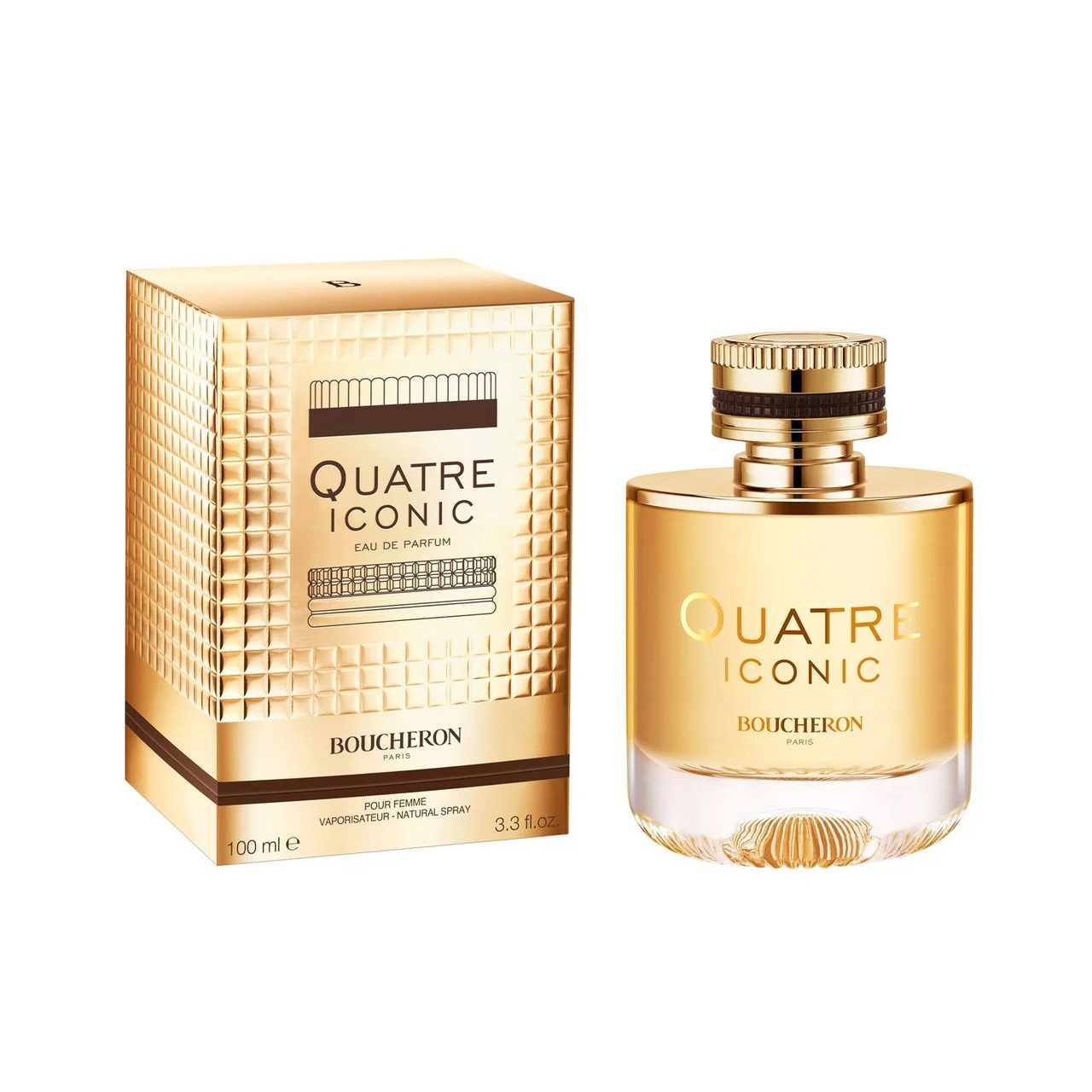 Boucheron Quatre Iconic 3.3 Eau De Parfum Spray For Women