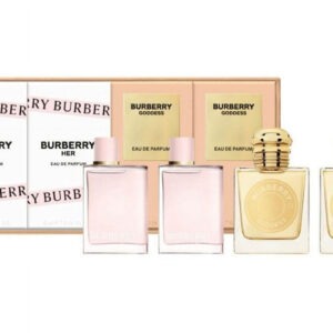 Burberry 4 * 5 Ml Mini Set: 2 * Goddess Eau De Parfum + 2 * Her Eau De Parfum.