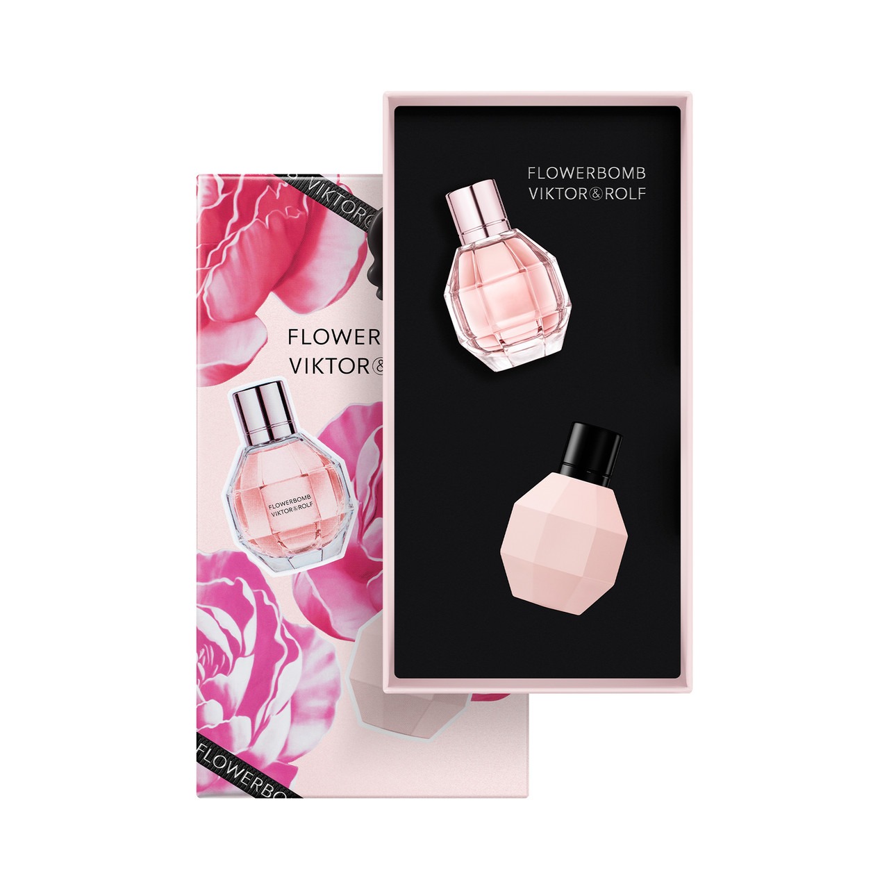 Flowerbomb 2 Pcs Mini Set For Women: 7 Ml Eau De Parfum Mini + Flowerbomb Extreme 7 Ml Eau De Parfum Mini