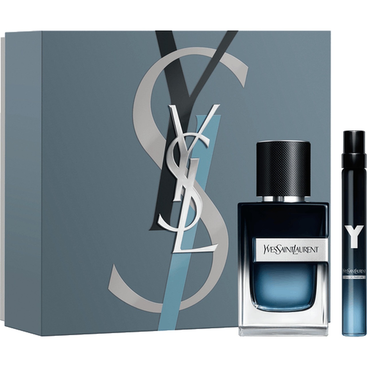 Ysl Y 2 Pcs Set For Men: 2 Oz Eau De Parfum Spray + 0.33 Eau De Parfum Spray