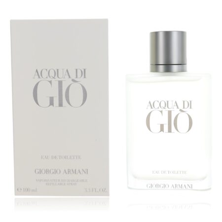 Acqua Di Gio by Giorgio Armani, 3.4 oz EDT Spray for Men