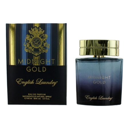 Midnight Gold by English Laundry, 3.4 oz EDP Spray for Men