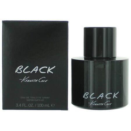 Black by Kenneth Cole, 3.4 oz EDT Spray for Men
