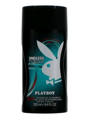 Playboy Endless Night by Coty, 8.45 oz Shower Gel for Men