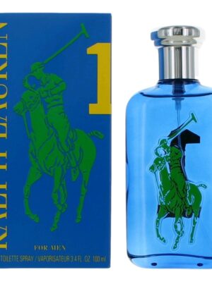 Polo Big Pony Blue #1 by Ralph Lauren, 3.4 oz EDT Spray for Men