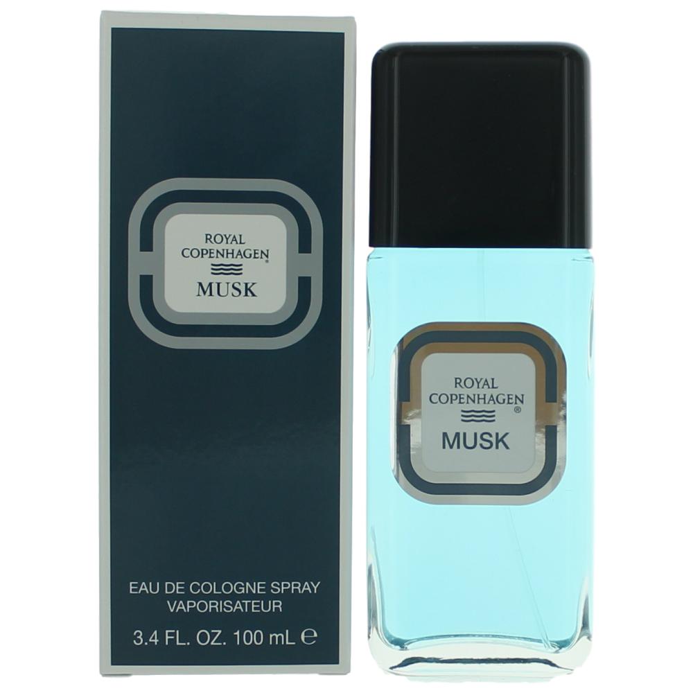 Royal Copenhagen MUSK by Royal Copenhagen, 3.3oz Cologne Spray men