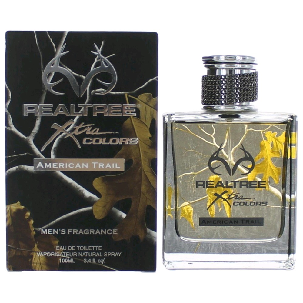 Realtree Xtra Colors American Trail by Realtree, 3.4oz EDT Spray men