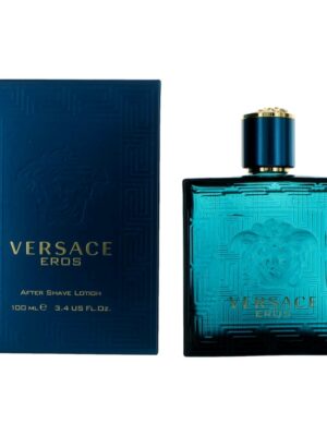 Eros by Versace, 3.4 oz After Shave Lotion for Men (Splash)