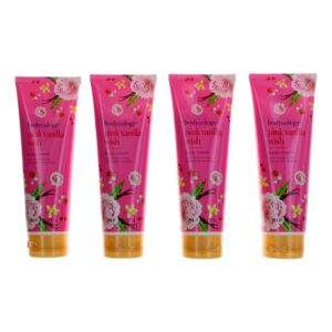 Pink Vanilla Wish by Bodycology, 4 Pack 8oz Moisturizing Body Cream women
