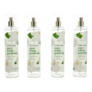 Pure White Gardenia by Bodycology, 4 Pack 8oz Fragrance Mist women