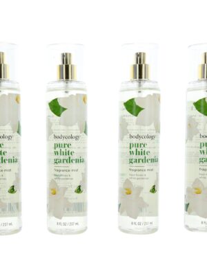 Pure White Gardenia by Bodycology, 4 Pack 8oz Fragrance Mist women