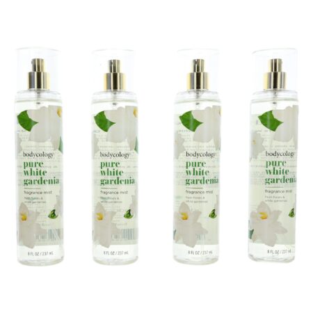 Pure White Gardenia by Bodycology, 4 Pack 8oz Fragrance Mist women