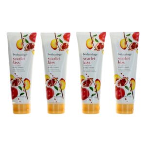 Scarlet Kiss by Bodycology, 4 Pack 8oz Moisturizing Body Cream women