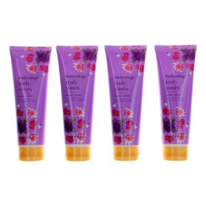 Truly Yours by Bodycology, 4 Pack 8oz Moisturizing Body Cream women