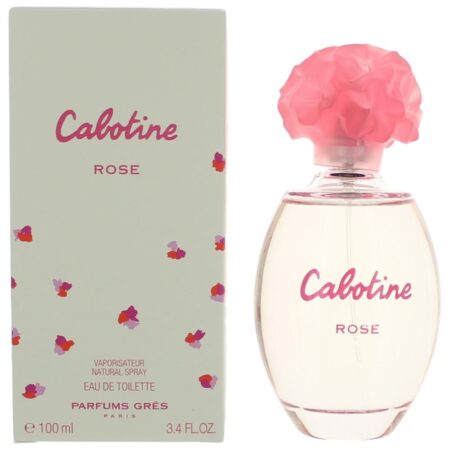Cabotine Rose by Parfums Gres, 3.4 oz EDT Spray for Women