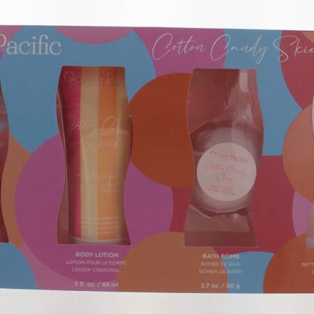 OP Cotton Candy Skies by Ocean Pacific, 4 Piece Gift Set for Women