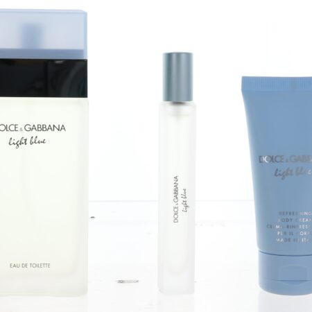 Light Blue by Dolce & Gabbana, 3 Piece Gift Set for Women