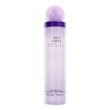 Perry Ellis 360 Purple by Perry Ellis, 8 oz Body Mist Spray for Women