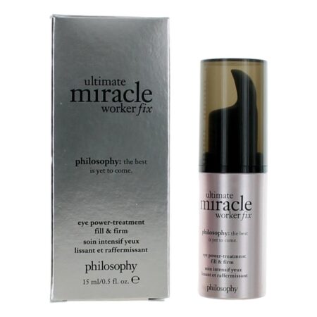 Ultimate Miracle Worker Fix by Philosophy, 0.5oz Eye Power-Treatment for Unisex