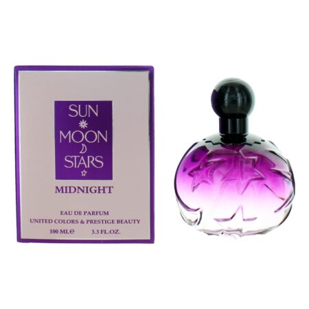 Sun Moon Stars Midnight by United Colors, 3.4 oz EDP Spray for Women