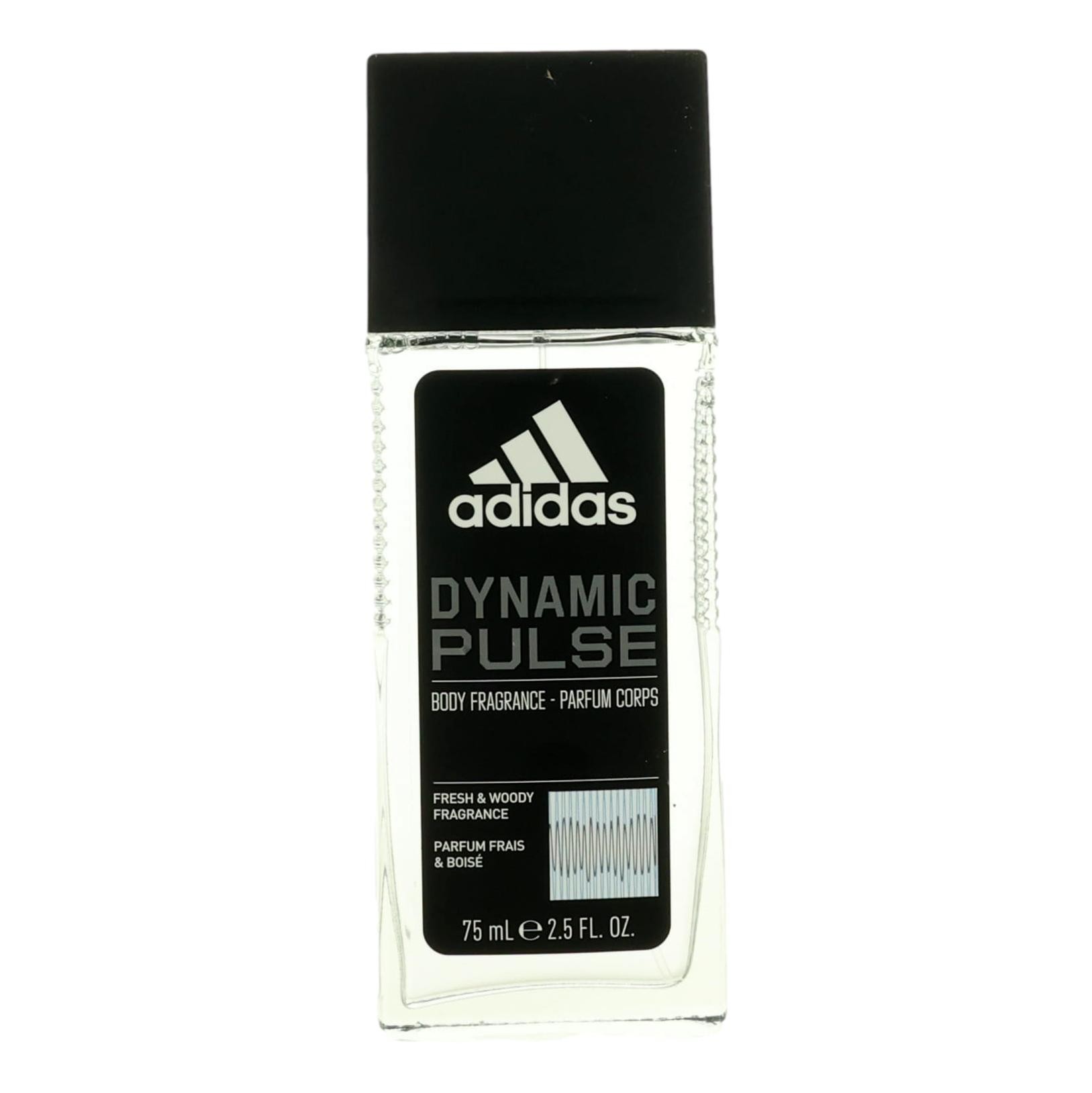 Adidas Dynamic Pulse by Adidas, 2.5 oz Body Fragrance Spray for Men