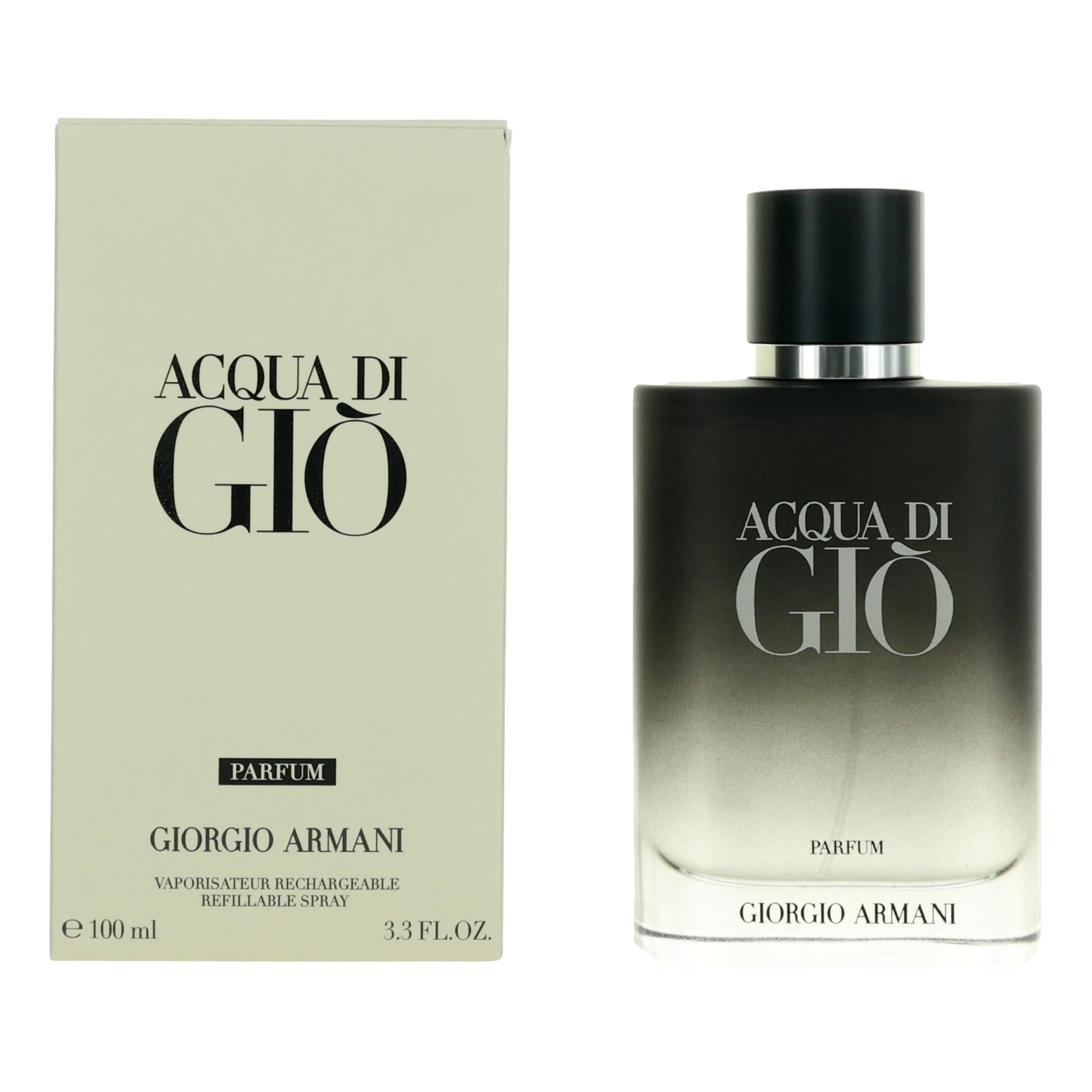 Acqua di Gio by Giorgio Armani, 3.3 oz Parfum Spray for Men