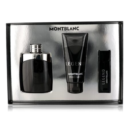 Mont Blanc Legend by Mont Blanc, 3 Piece Set for Men