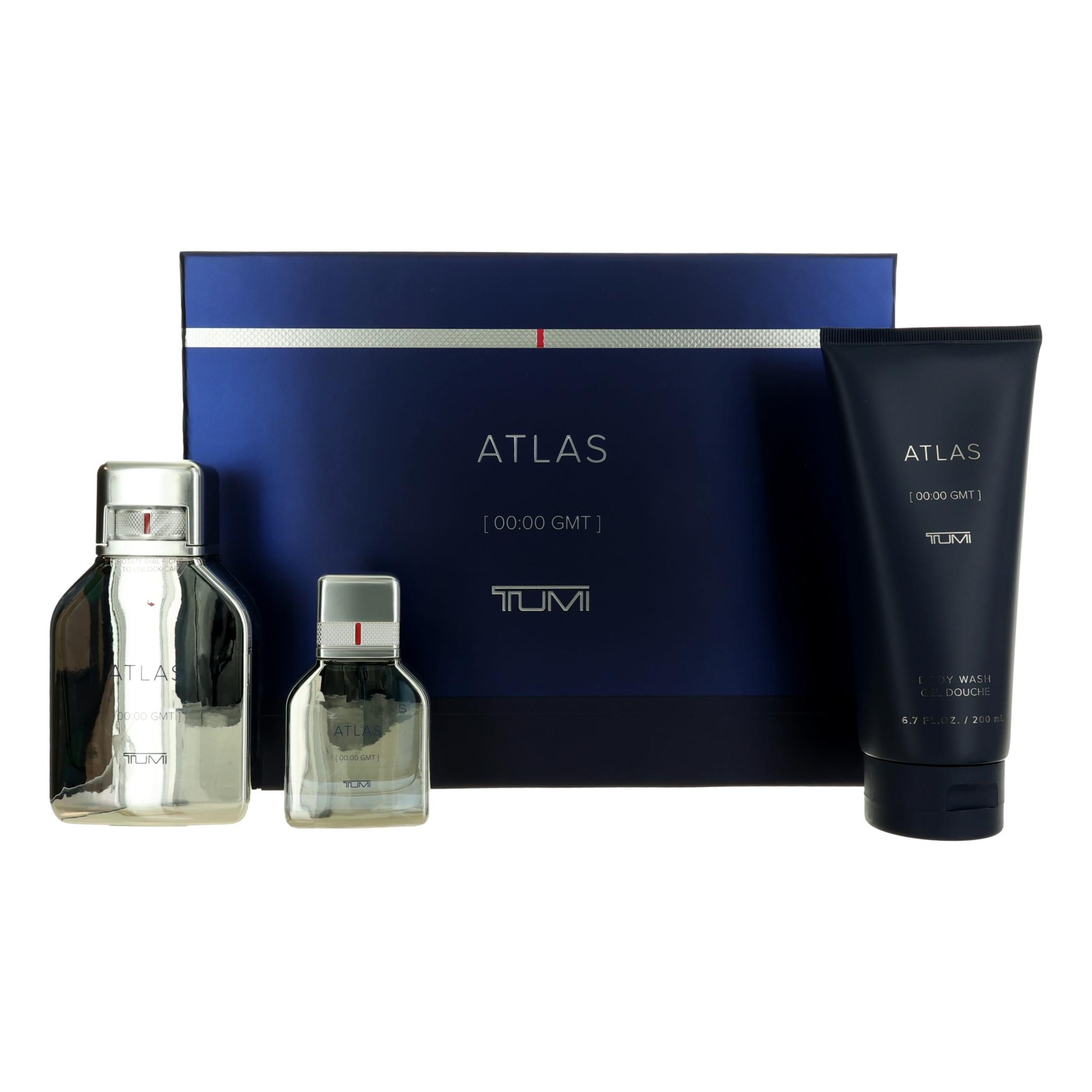 Atlas [00:00 GMT] by Tumi, 3 Piece Gift set for Men