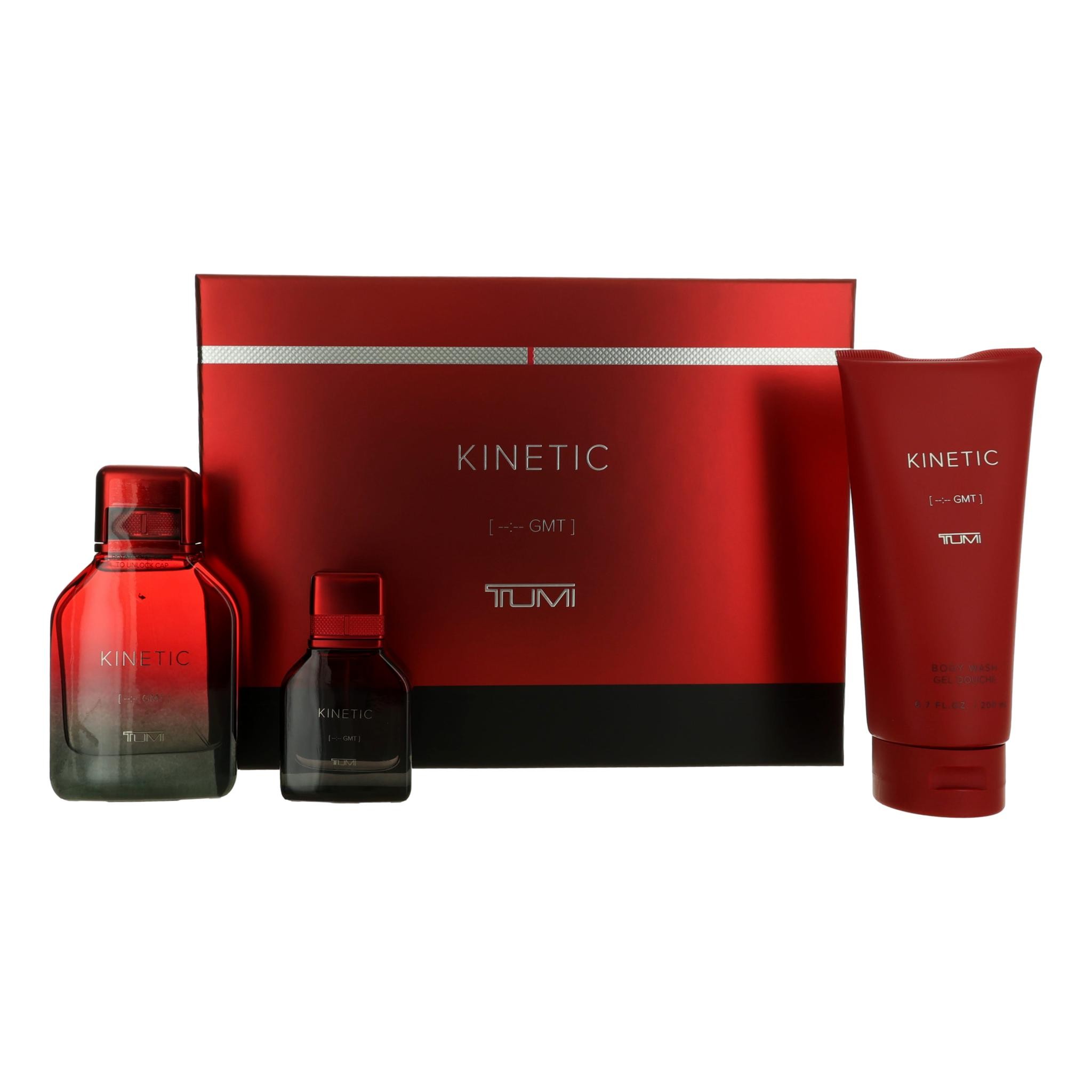 Kinetic [--:-- GMT] by Tumi, 3 Piece Gift set for Men
