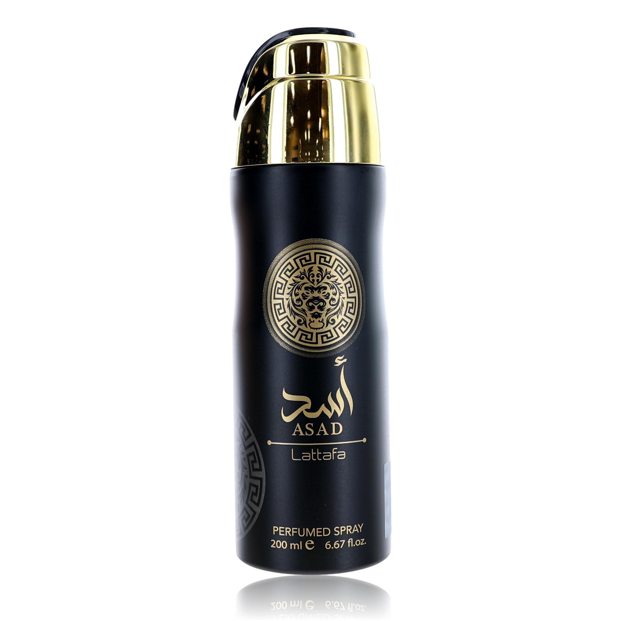 Asad by Lattafa, 6.7 oz Perfumed Deodorant Spray for Men