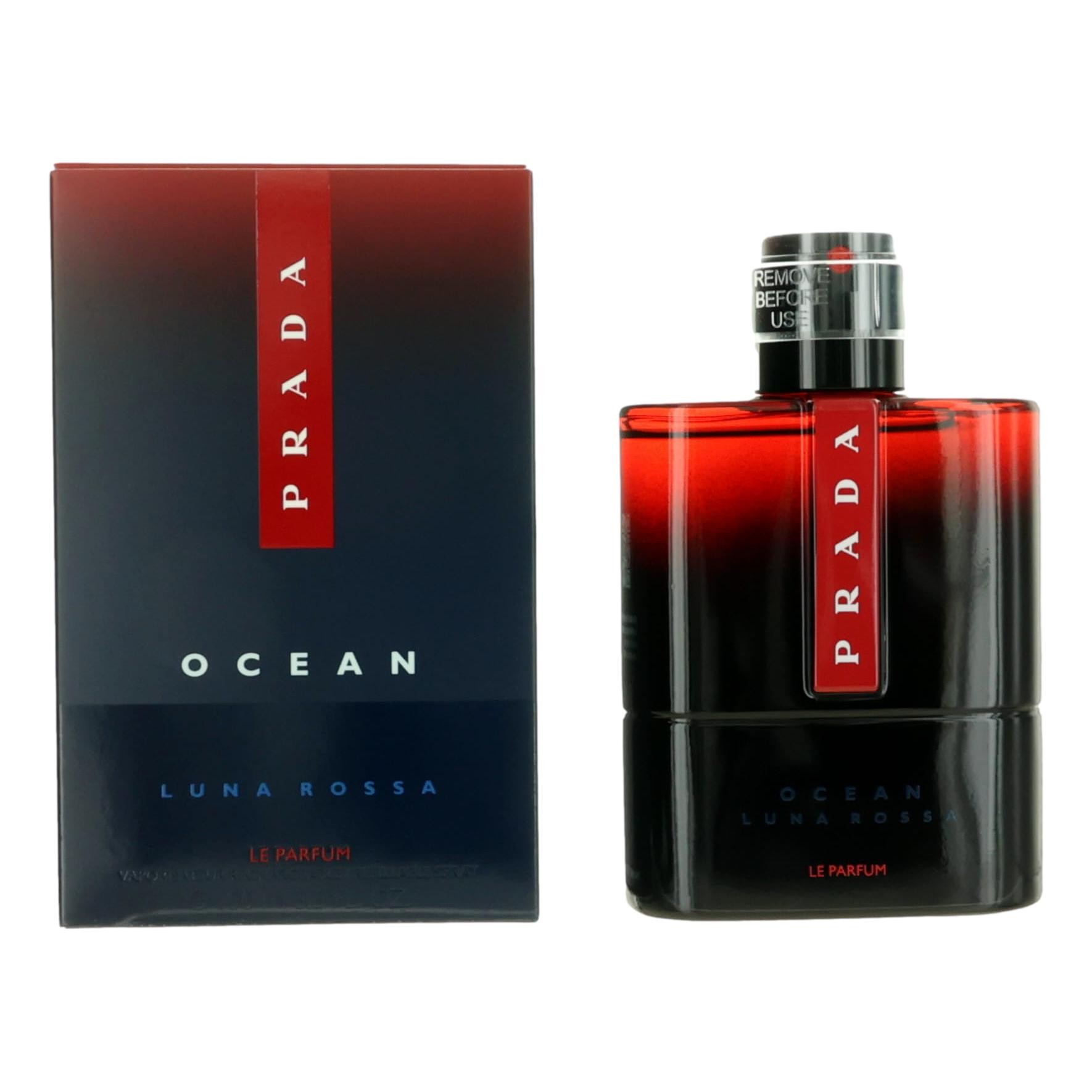 Prada Luna Rossa Ocean Le Parfum by Prada, 3.3 oz Parfum Spray for Men
