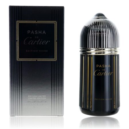 Pasha de Cartier Edition Noire by Cartier, 3.3oz EDT Spray men Limited Edition