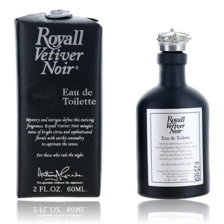 Royall Vetiver Noir by Royall Fragrance, 2 oz EDT Splash for Men