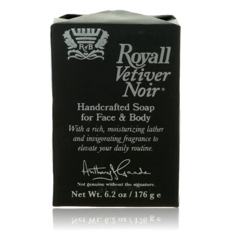 Royall Vetiver Noir by Royall Fragrances, 6.2 oz Bar Soap for Men