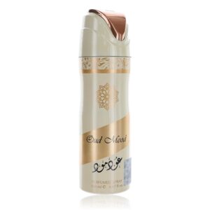 Oud Mood by Lattafa, 6.7 oz Perfumed Deodorant Spray for Unisex