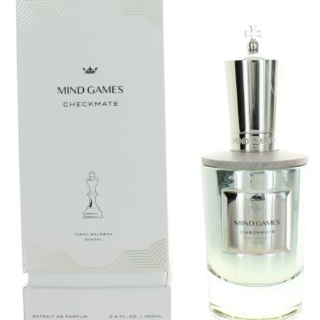 Checkmate Silver King  by Mind Games, 3.4oz Extrait De Parfum for Unisex