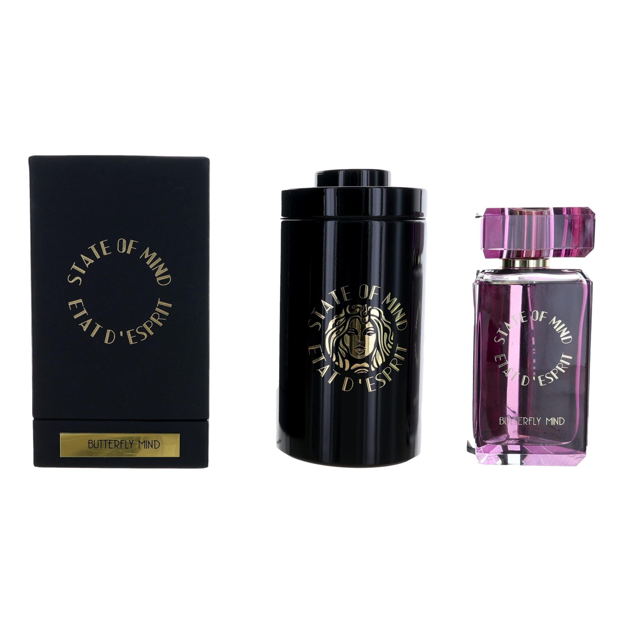 Butterfly Mind by State of Mind, 3.4 oz EDP Spray for Unisex