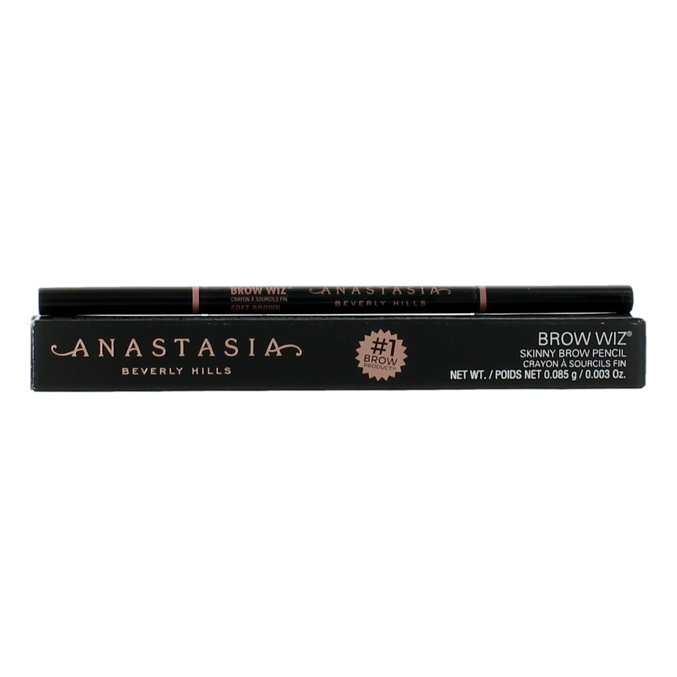 Anastasia Brow Wiz, 0.003oz Skinny Brow Pencil - Soft Brown