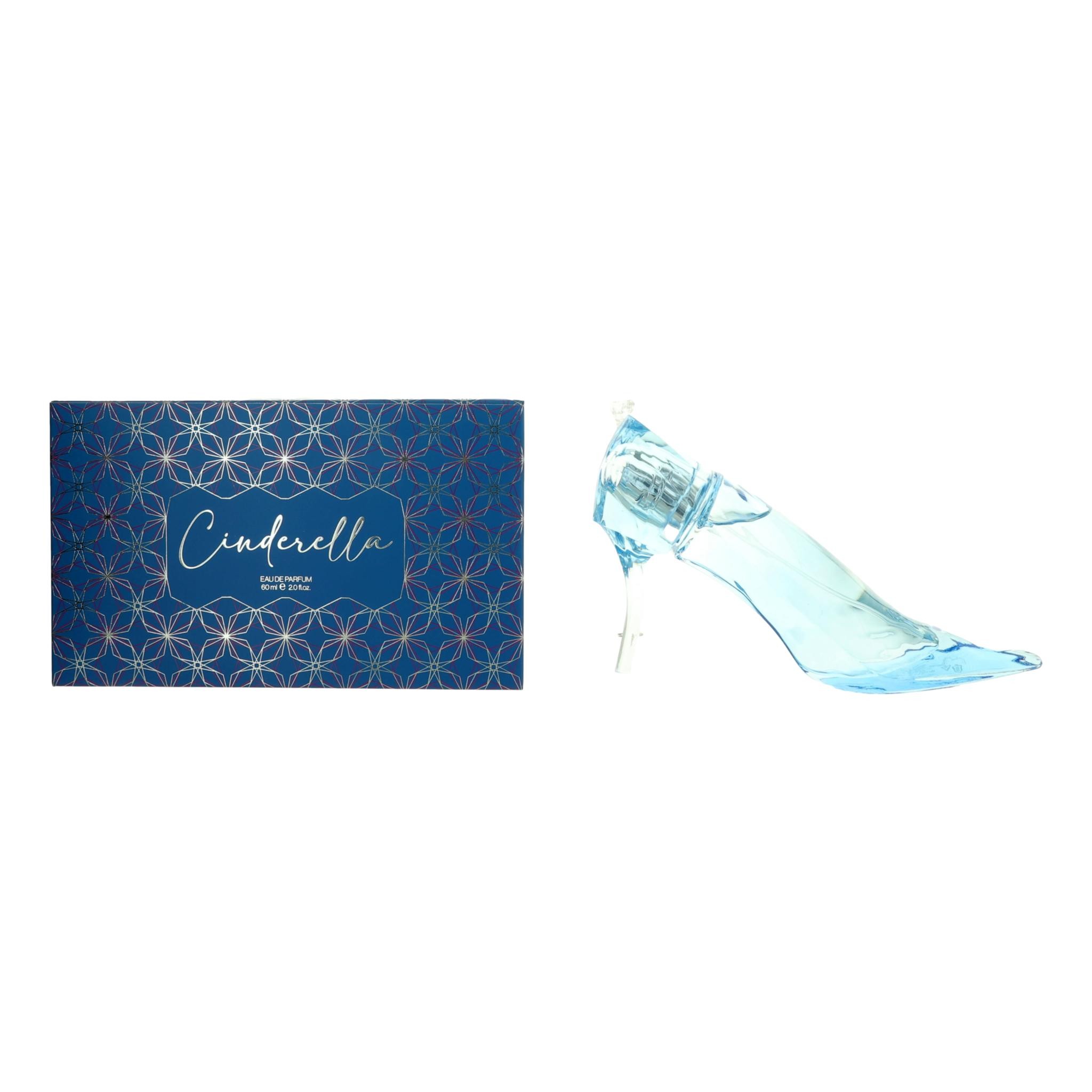Disney Cinderella Slipper Blue by Disney, 2 oz EDP Spray for Women