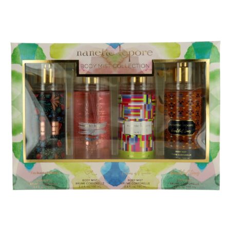 Nanette Lepore by Nanette Lepore, 4 Piece Body Mist Set for Women