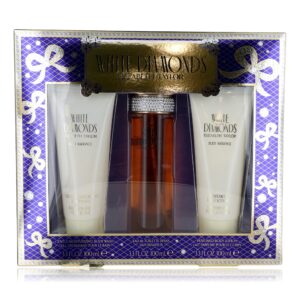 White Diamonds by Elizabeth Taylor, 3 Piece Set for Women
