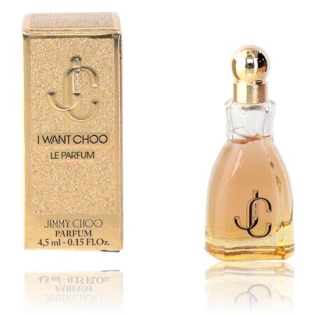 I Want Choo Le Parfum by Jimmy Choo, 0.15 oz Parfum Splash for Women