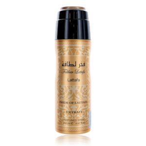 Fakhar Extrait by Lattafa, 6.7 oz Perfumed Deodorant Spray for Women
