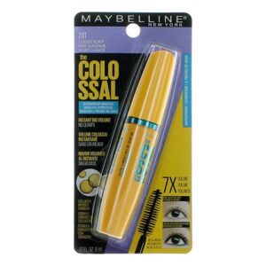 Maybelline The Colossal Waterproof Mascara, 0.27oz Mascara - 241 Classic Black