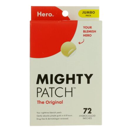 Mighty Patch by Hero Cosmetics, 72 Hydrocolloid Patches